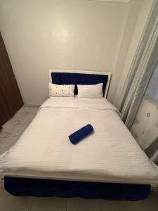 Ένα ή περισσότερα κρεβάτια σε δωμάτιο στο 1B in thika town with free parking