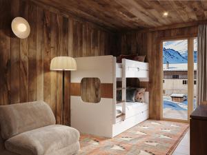 Posezení v ubytování Appartement moderne à 300m des pistes avec garage - FR-1-570-72