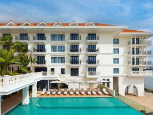 Bazén v ubytování Sofitel Legend Casco Viejo, Panama City nebo v jeho okolí