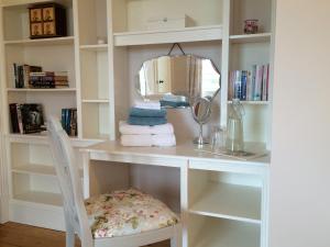 Knihovna v bed and breakfast
