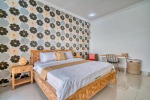 Postel nebo postele na pokoji v ubytování Rumah Bella Private Villa 3 Bedroom 3 Bathroom