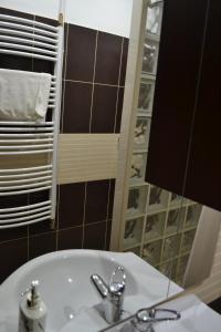 Kúpeľňa v ubytovaní Ezüstfenyő Hotel