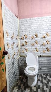 Koupelna v ubytování Brothers holidays vagamon