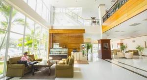 Χώρος καθιστικού στο Vientiane Plaza Hotel
