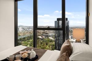 Μπαλκόνι ή βεράντα στο Brisbane luxe city living in the sky +32 φωτογραφίες
