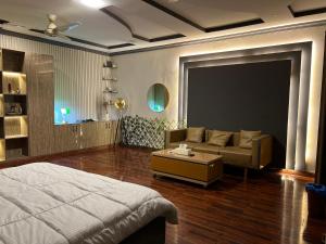 Posezení v ubytování Horizon inn hotel