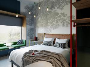 Postel nebo postele na pokoji v ubytování ibis Styles Copenhagen Orestad