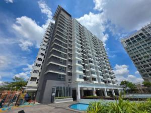 Το κτήριο όπου στεγάζεται  το διαμέρισμα