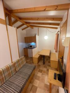 Un televizor și/sau centru de divertisment la Camping Morunys