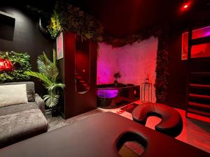 Spa- og/eller wellnessfaciliteter på Velvet room balneo