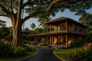 Zahrada ubytování Maira Serai