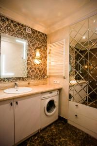 Kúpeľňa v ubytovaní Art Apartments Celakovskeho Sady + 37 fotografií