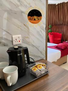 Χώρος καθιστικού στο Seven Pillars Luxury Camp