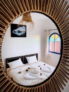 Postel nebo postele na pokoji v ubytování Ifni Sunset