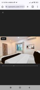 Ένα ή περισσότερα κρεβάτια σε δωμάτιο στο Hotel AI Near Shalimar railway station