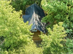 Κήπος έξω από το Bear with Me Cabin in Broken Bow