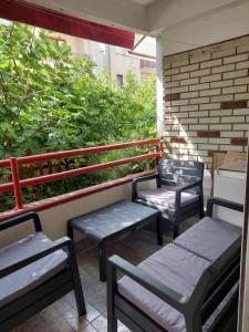 Balkón nebo terasa v ubytování Apartment Sun