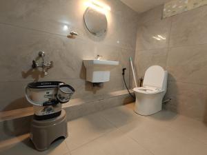 Ένα μπάνιο στο Meadows Mountain Villa