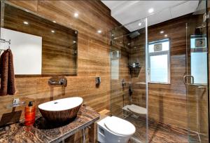 Koupelna v ubytování Aveda Juniper Resort