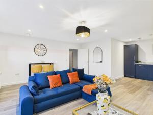 Χώρος καθιστικού στο Relaxing Cooden Escape Stylish 3 Bed Flat