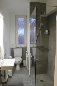 Koupelna v ubytování Wohnung im Zentrum von Paderborn für 4 Personen