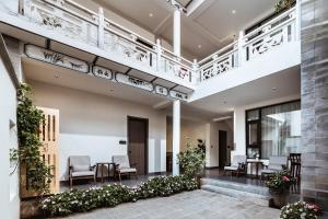 Μπαλκόνι ή βεράντα στο Yunhe Holiday Villa Designer Hotel