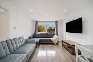 TV a/nebo společenská místnost v ubytování Cozy 2 bed Close to Wembley Reduction for long stay + 6 fotografií