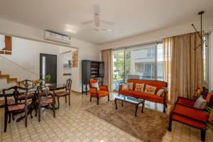 Ruang duduk di Da Alohas 2BHK Luxury Private Pool Penthouse Suite