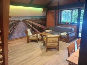 O zonă de relaxare la Domek Olmonty