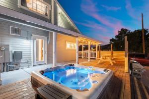 Bazén v ubytování The Cowboy Social Unit 15 nebo v jeho okolí