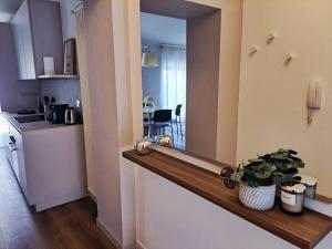 Η κουζίνα ή μικρή κουζίνα στο Loft Monti by Quokka 360 - A 10 min walk from the Como's centre