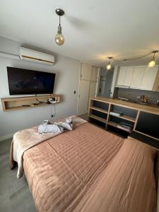 Postel nebo postele na pokoji v ubytování Prisma Apart