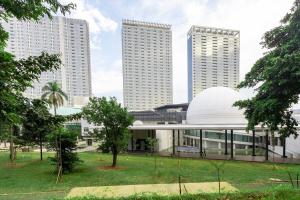 Budova, kde se vila nachází