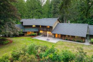 Bygningen som feriehuset ligger i