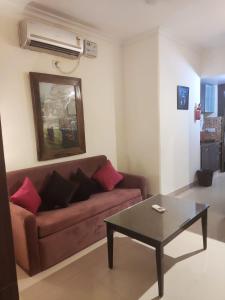 Posezení v ubytování Luxury Aloha Apartments, Rishikesh