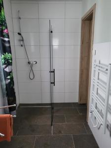 Koupelna v ubytování Ferienhaus Meisennest Bischof 97633 Sulzfeld-Leinach