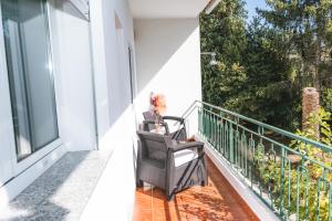 Balkón nebo terasa v ubytování Alojamento Da Cunha