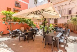 Patio nebo venkovní prostory v ubytování Residence Alberghiero Eolie