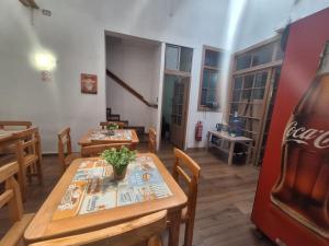 Χώρος καθιστικού στο Maravilloso hostal república