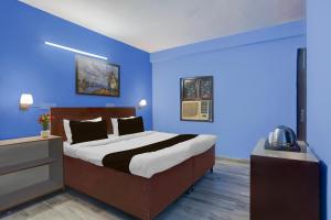 Postel nebo postele na pokoji v ubytování Hotel O Green Park Residency 2 + 24 fotografií