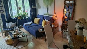 Χώρος καθιστικού στο Le Robin des bois