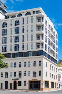 Bygningen som lejligheden ligger i