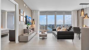 Χώρος καθιστικού στο Hyde House