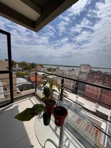 Balkón nebo terasa v ubytování Loft en zona campus UNNE