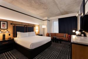 Krevet ili kreveti u jedinici u okviru objekta The Rose Gaming Resort