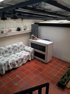 Kuchyň nebo kuchyňský kout v ubytování Hostal Casa Primavera