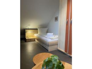 Ένα ή περισσότερα κρεβάτια σε δωμάτιο στο 1-bedroom holiday home