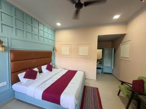 Postel nebo postele na pokoji v ubytování Hotel Amar