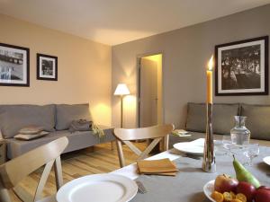 Χώρος καθιστικού στο Aparthotel Adagio Paris Montmartre +34 φωτογραφίες