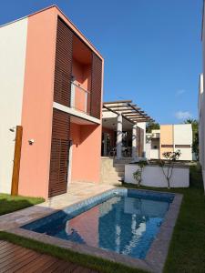 Hồ bơi trong/gần Flamingos Pipa 09 - Jacuzzi e piscina